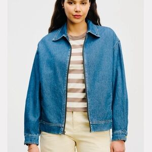 Coldwater Creek Blue Denim Jacket